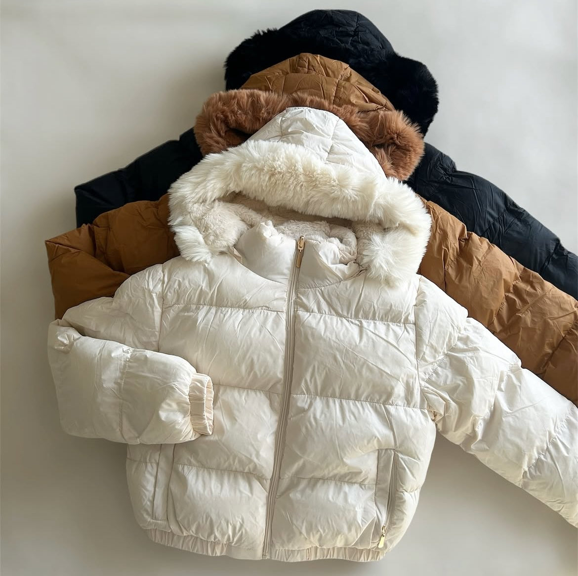 Puffa teddy reversible