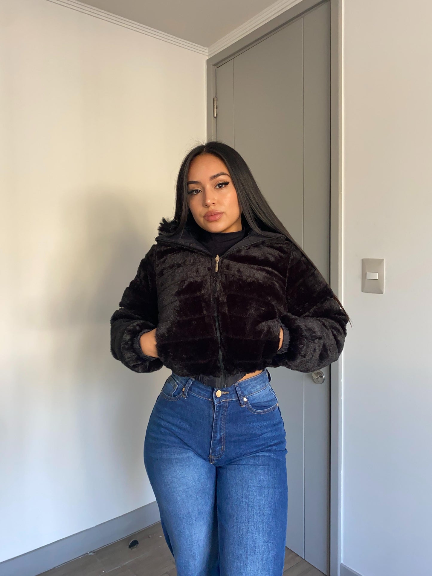 Puffa teddy reversible