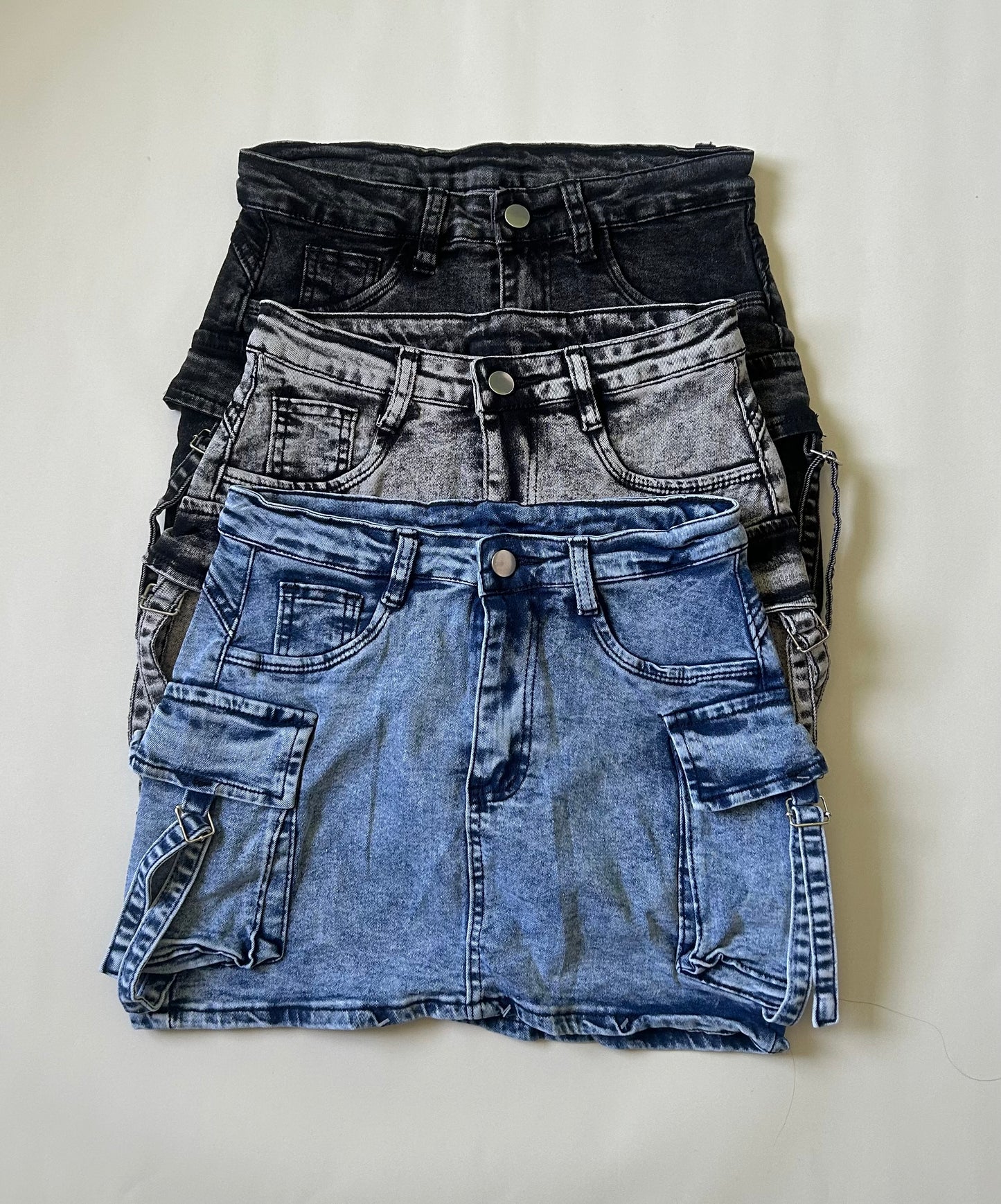 Falda short Cargo