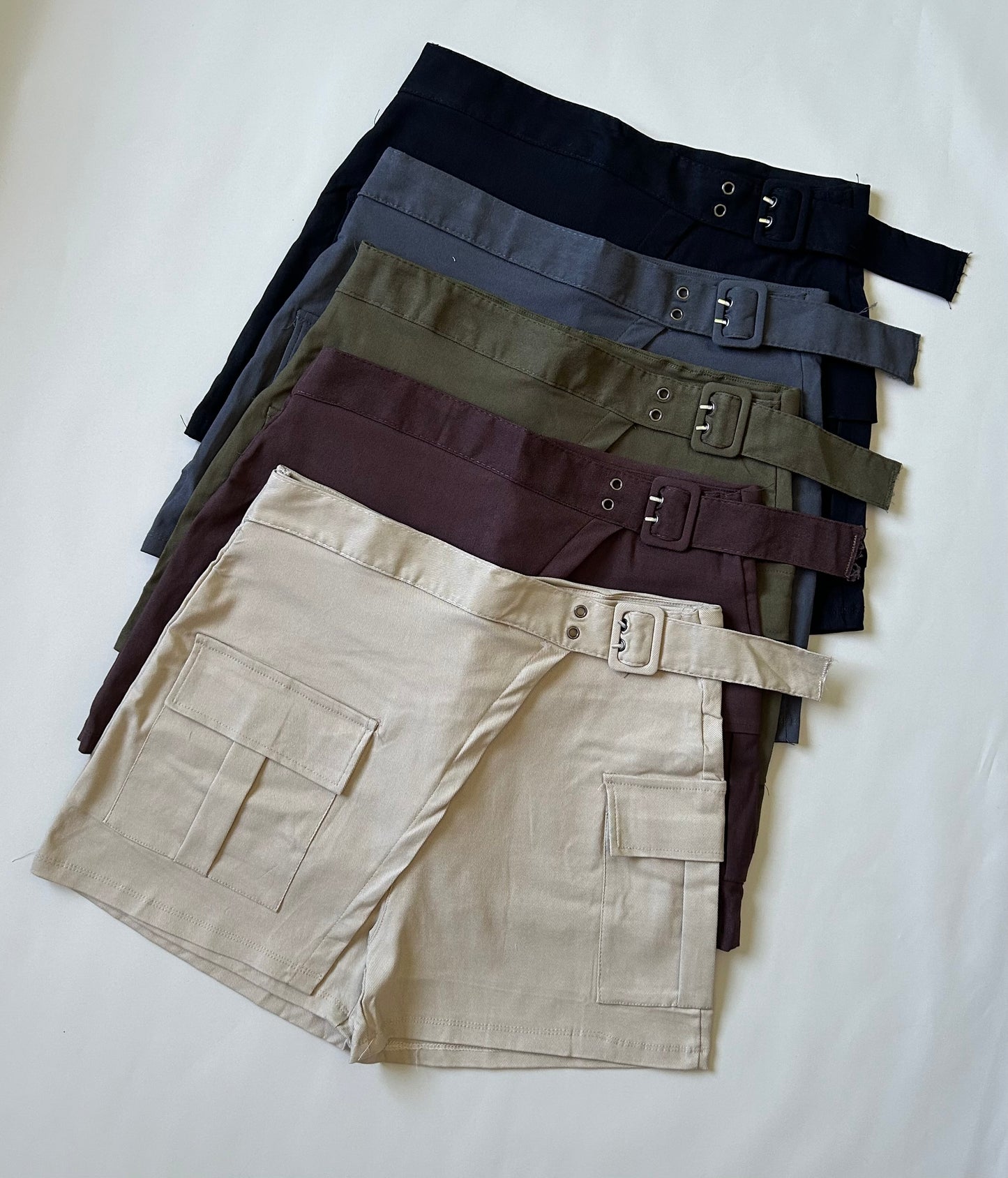 Falda Short cinturón