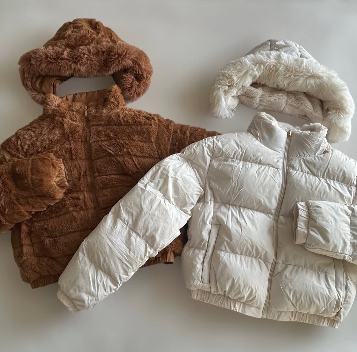 Puffa teddy reversible