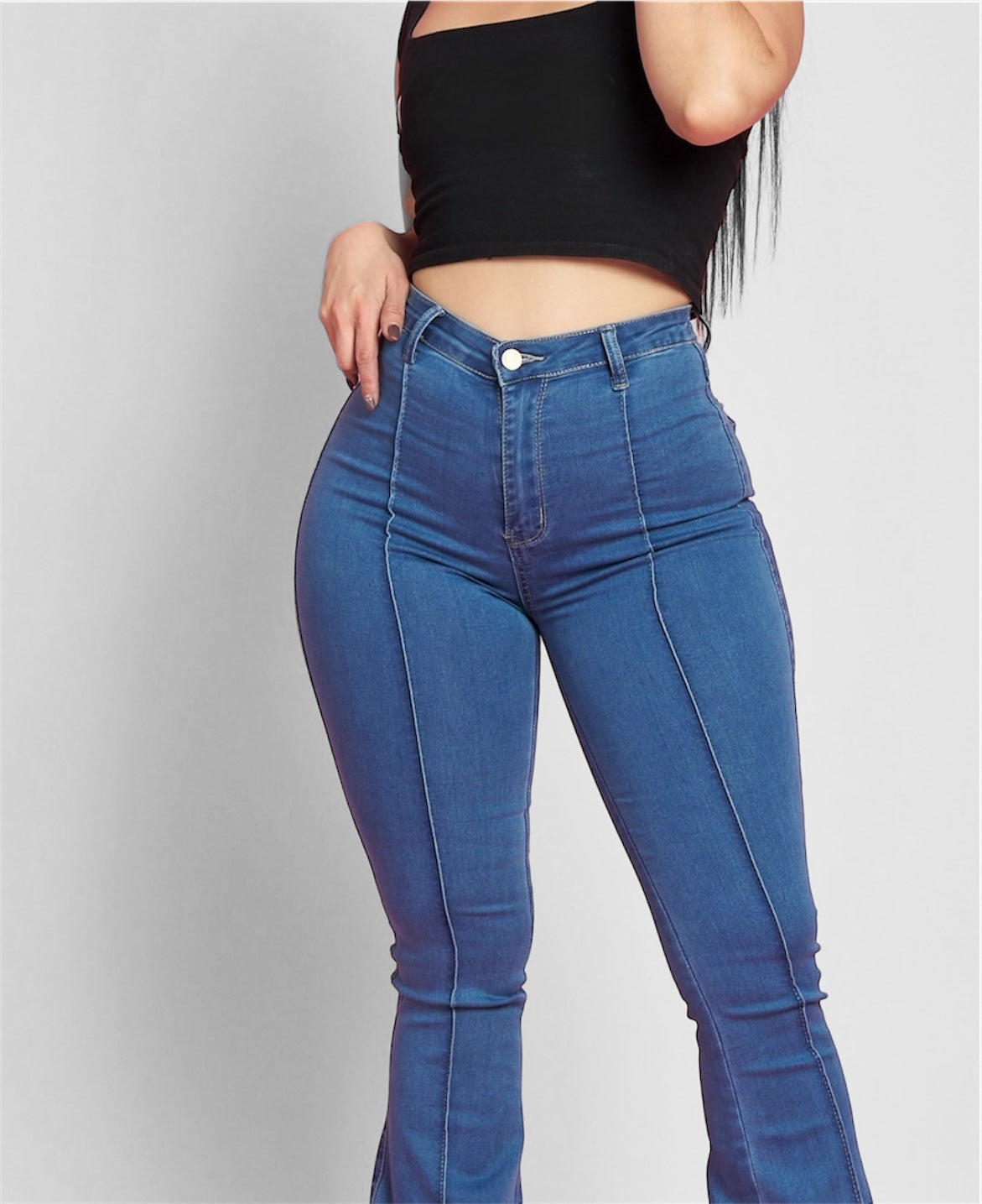 Flare jeans Zoe azul