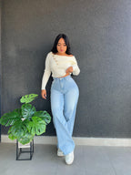 Wide leg celeste
