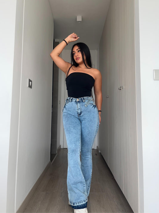 Flare ajustable en cintura