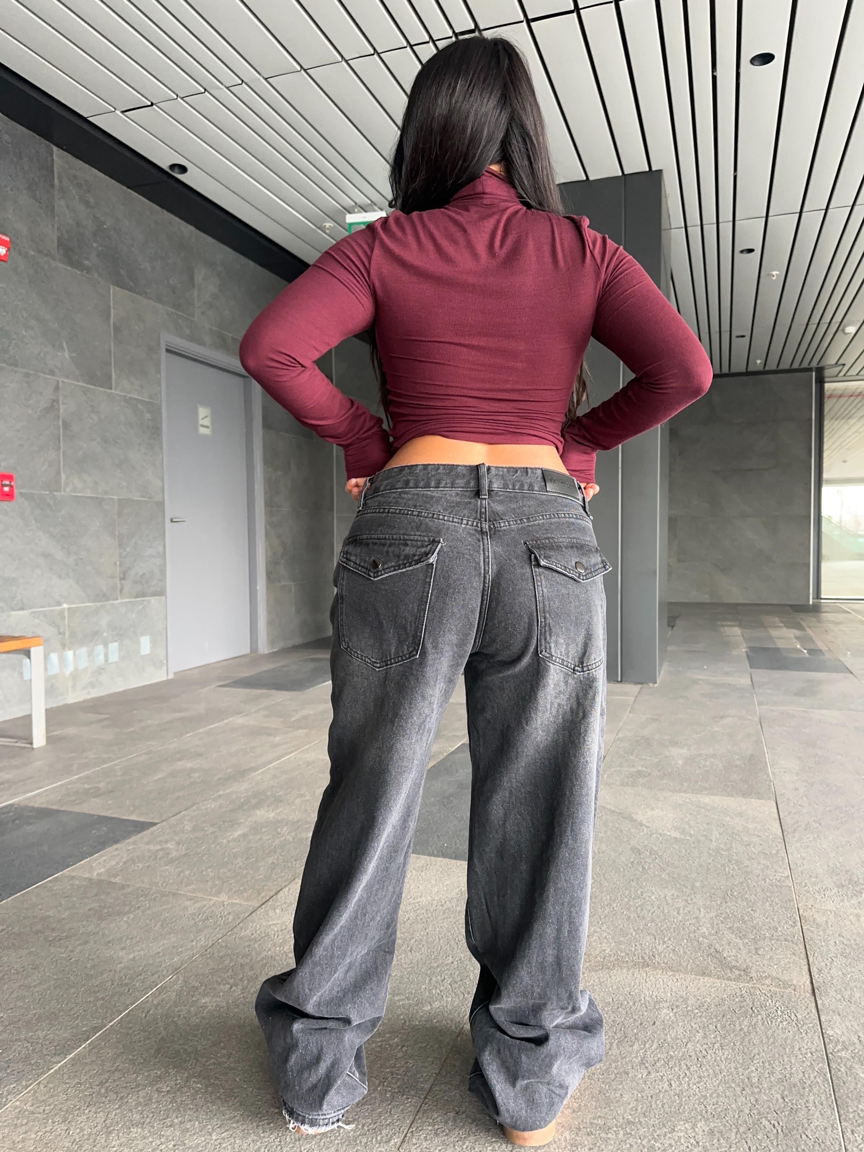 Jeans low rise 00’s negro