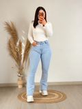 Flare jeans sky