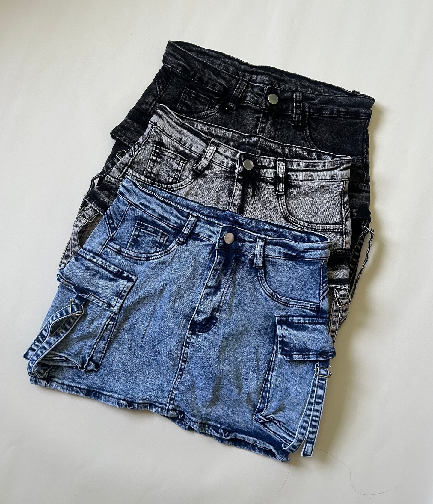 Falda short Cargo