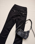 Flare jeans negro Grecia