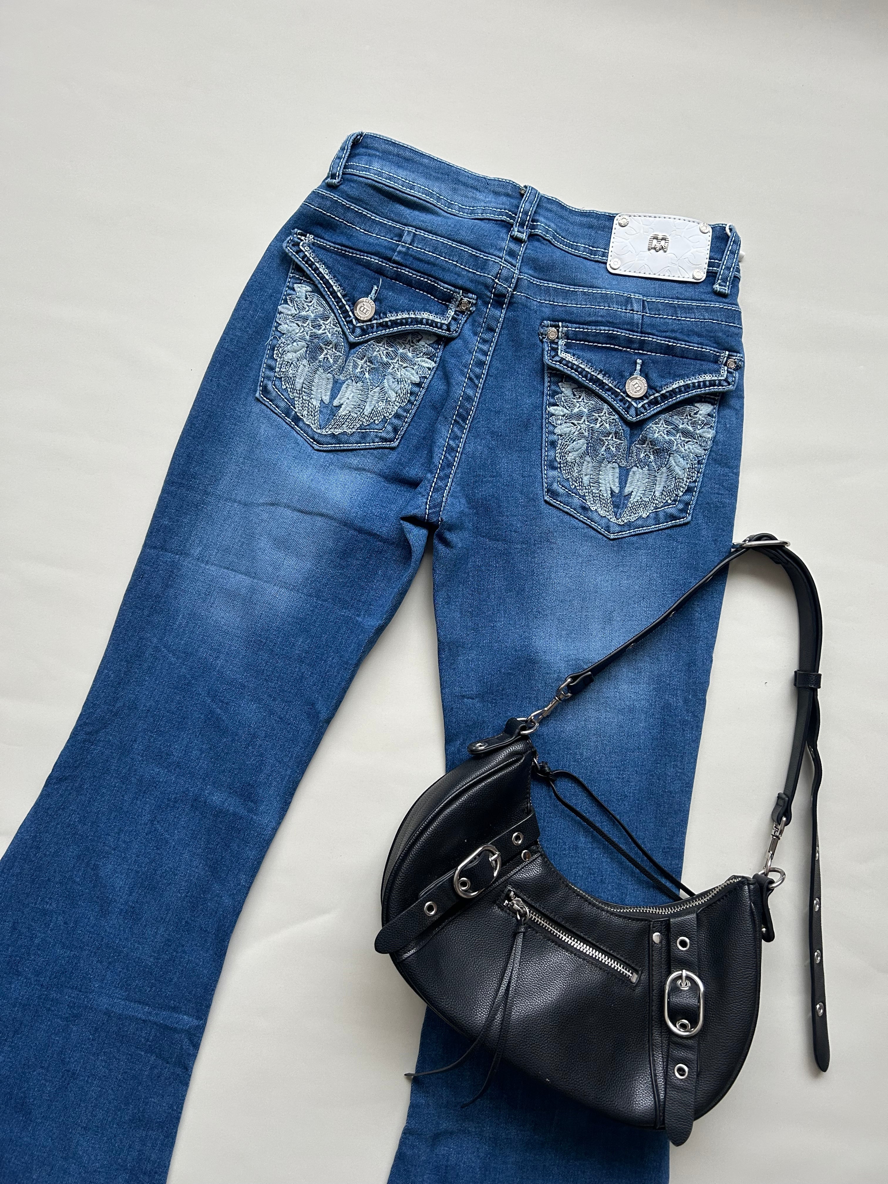 Flare jeans Y2K Azul