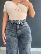 Wide leg cinturón
