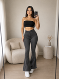 Flare jeans Asia grafito