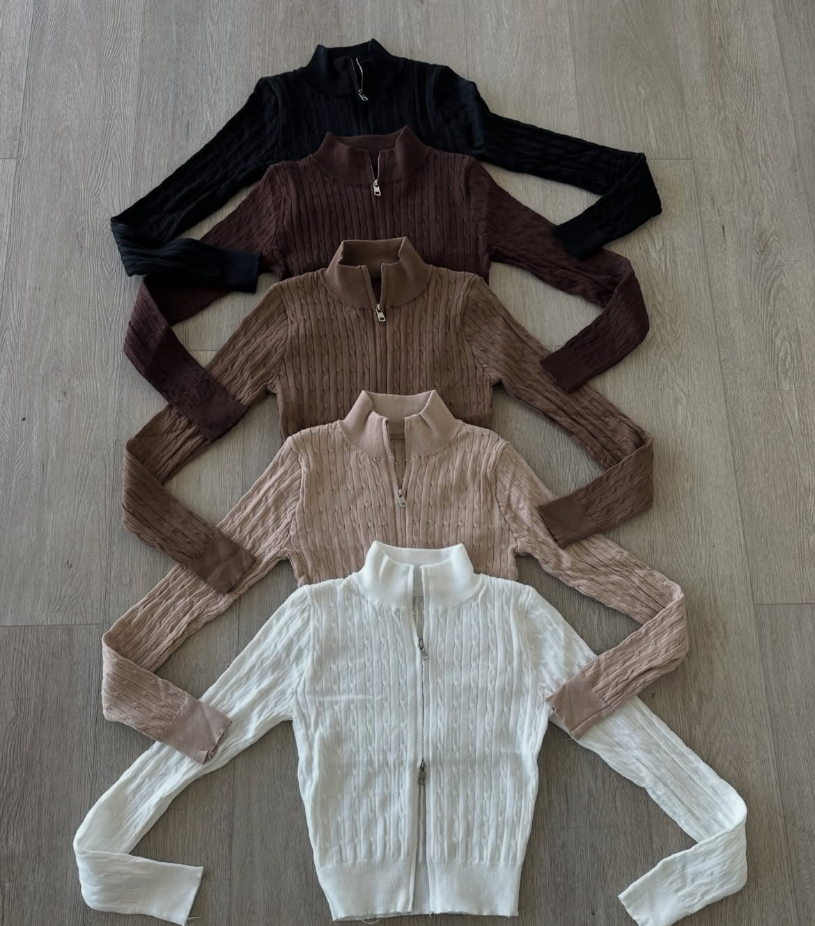 Suéter doble cierre