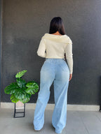 Wide leg celeste