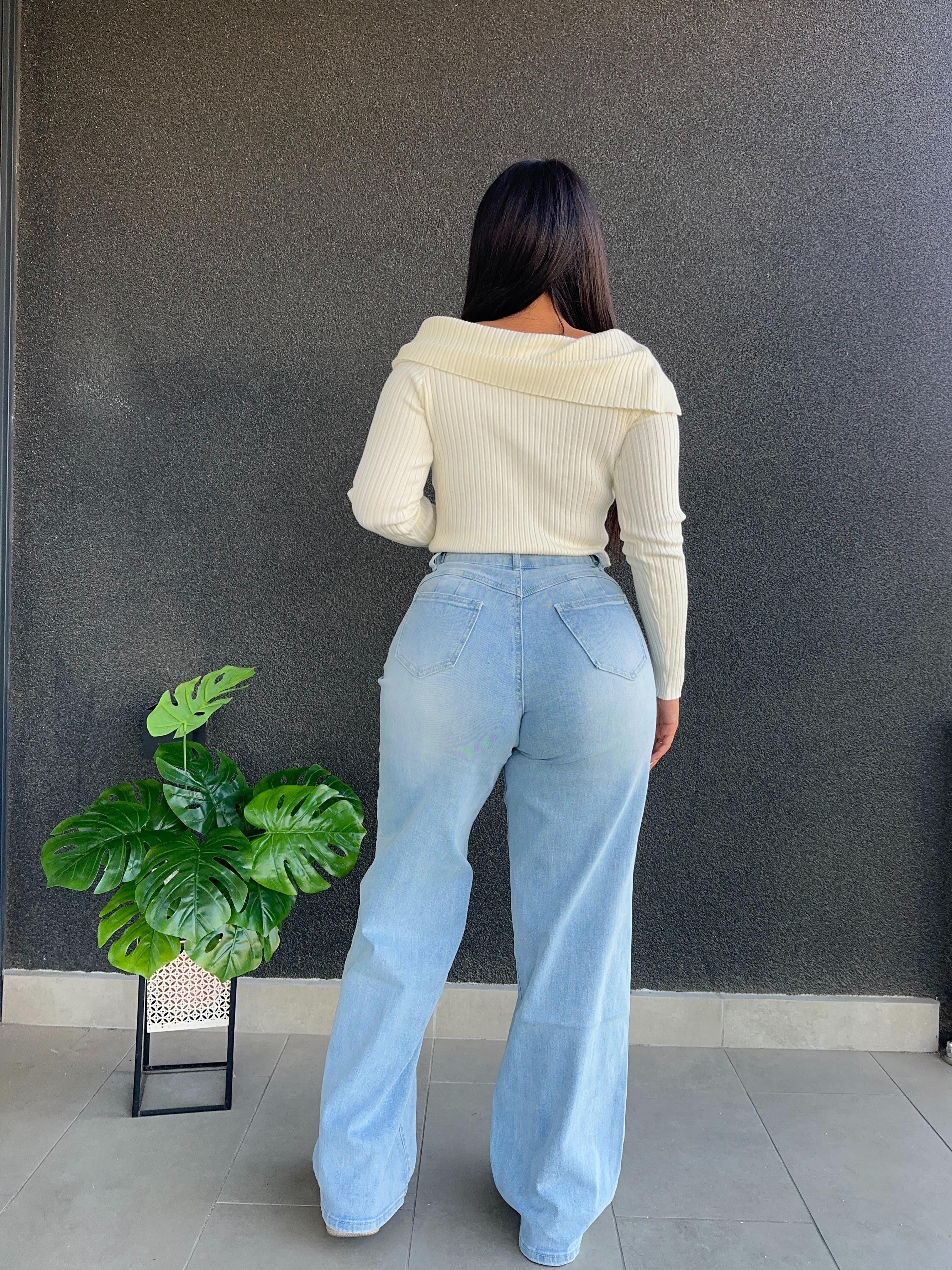 Wide leg celeste