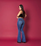 Flare jeans low rise