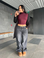 Jeans low rise 00’s negro