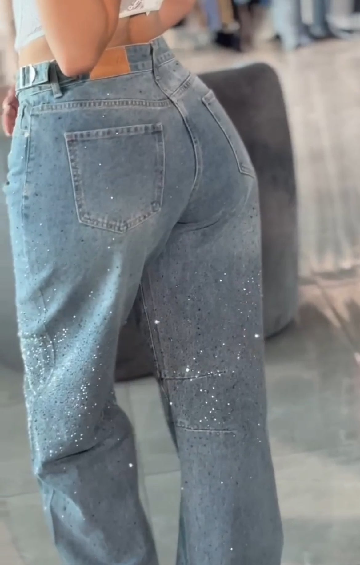 Baggy Italia brillos