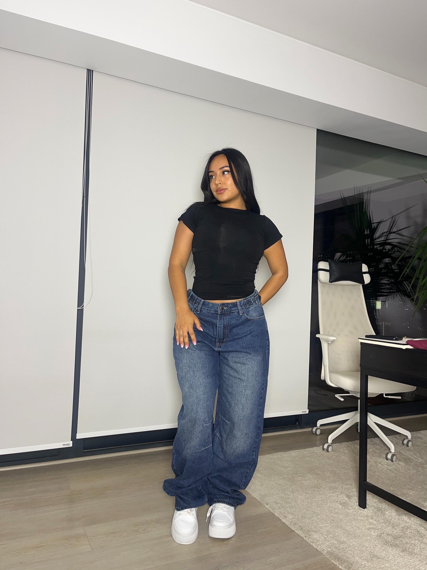 Baggy jeans Italia azul