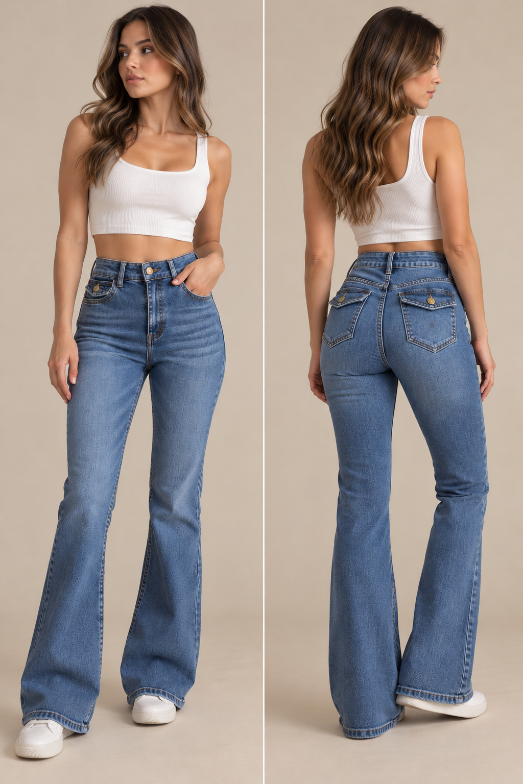 Flare jeans cata