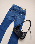 Flare jeans low rise