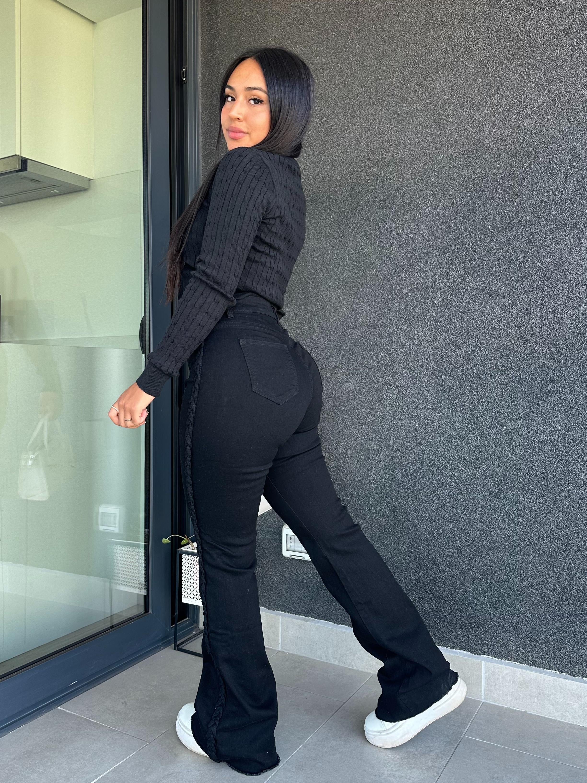 Flare jeans Trenzado