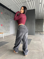 Jeans low rise 00’s negro