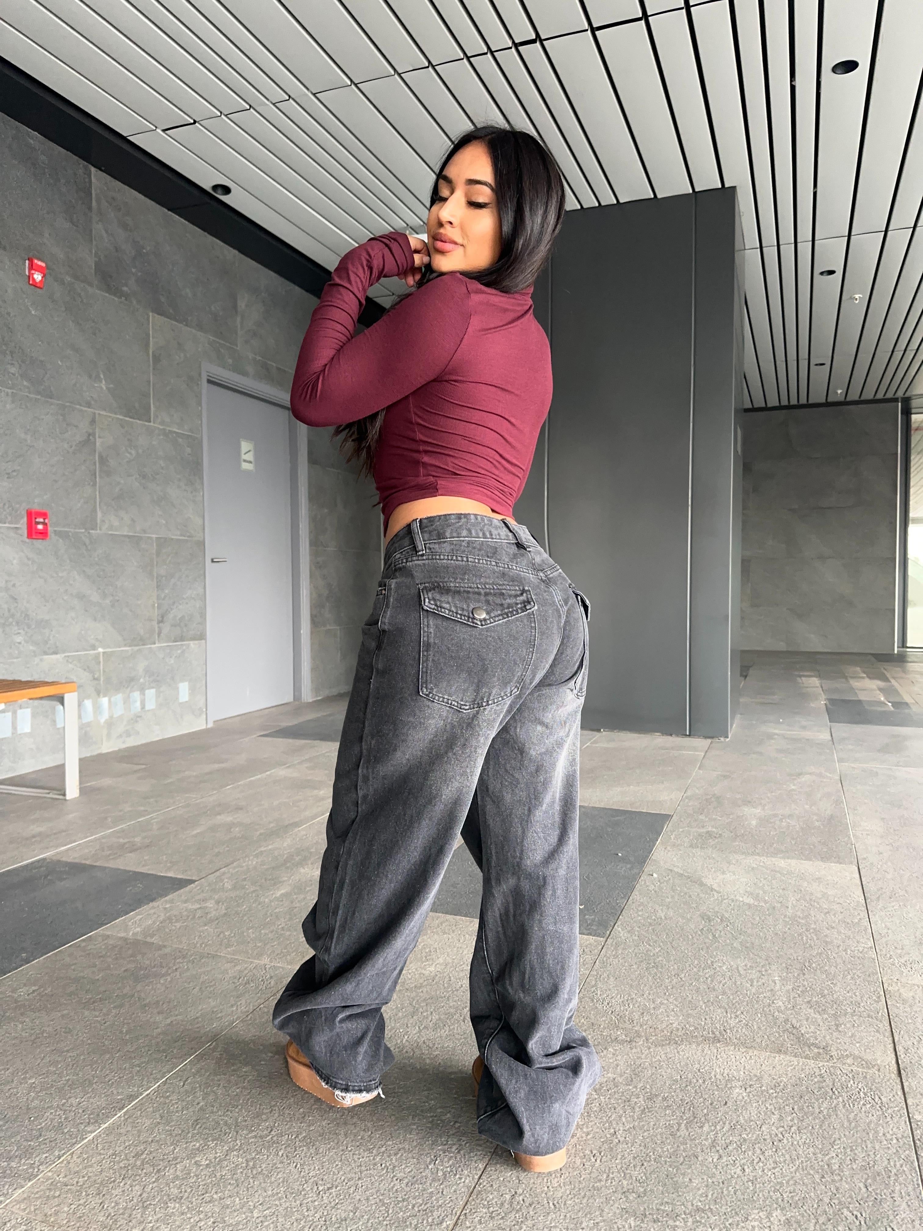 Jeans low rise 00’s negro