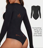 Body reductor manga larga