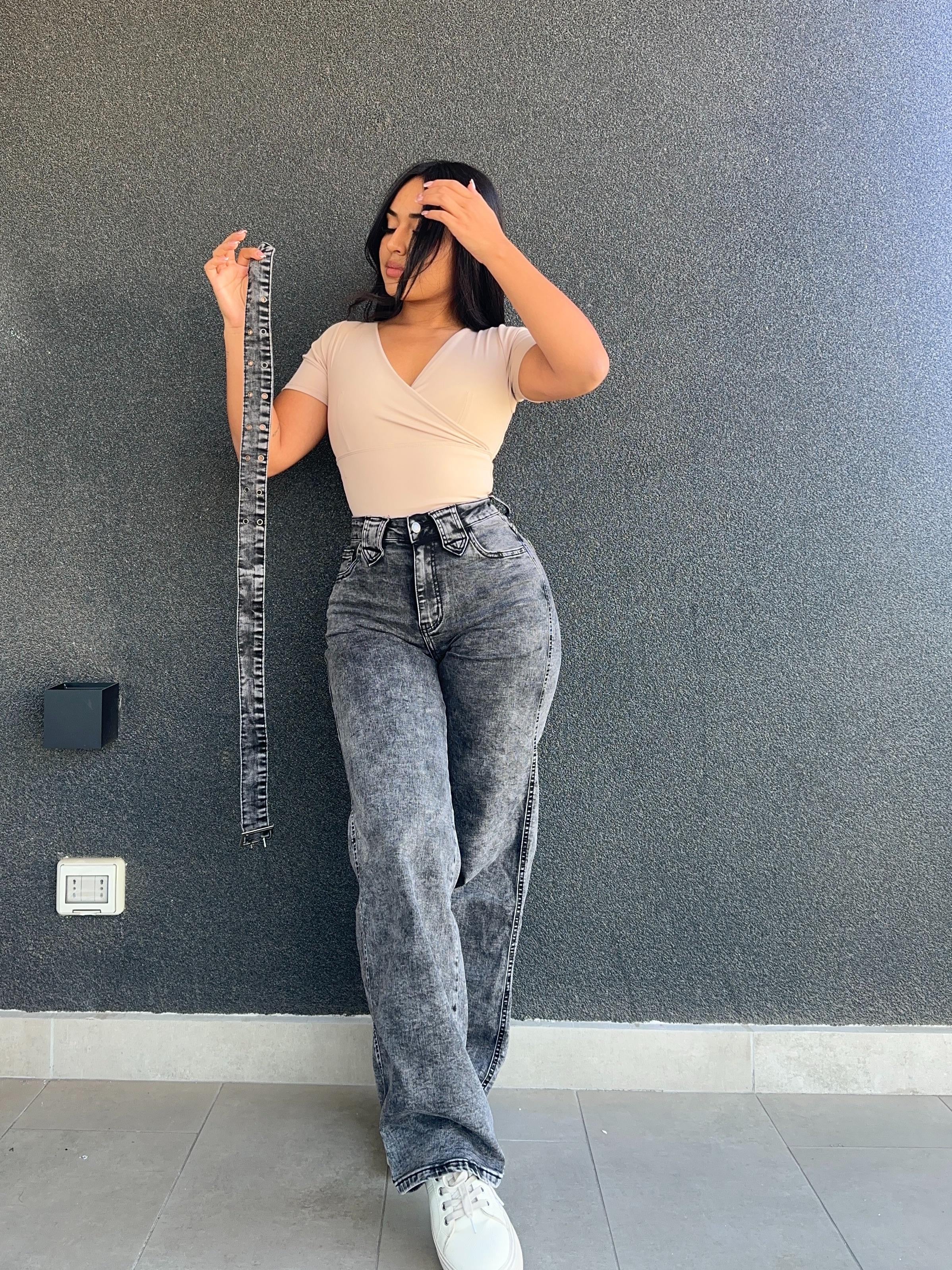 Wide leg cinturón