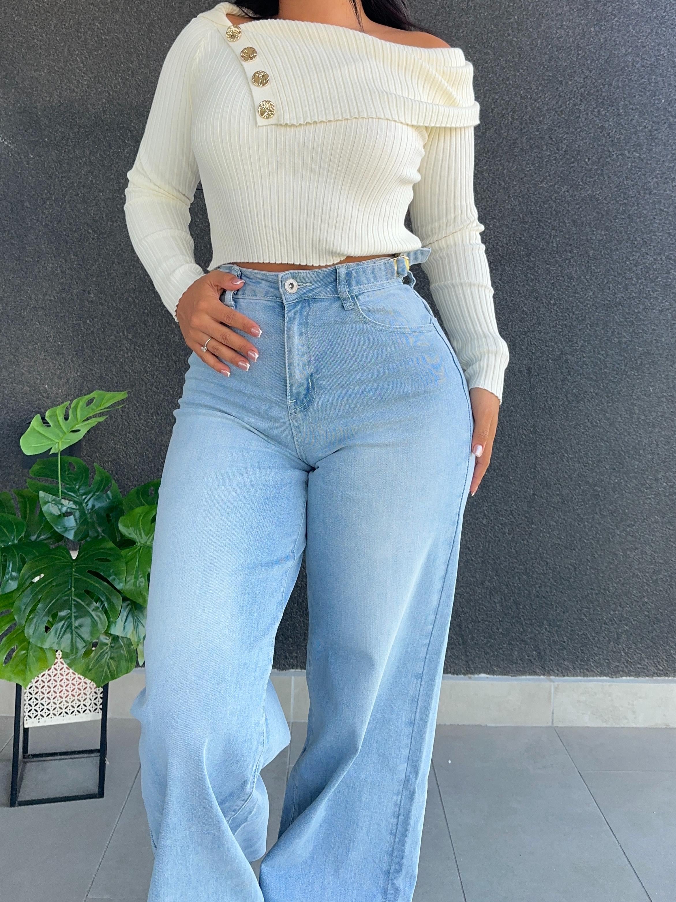 Wide leg celeste