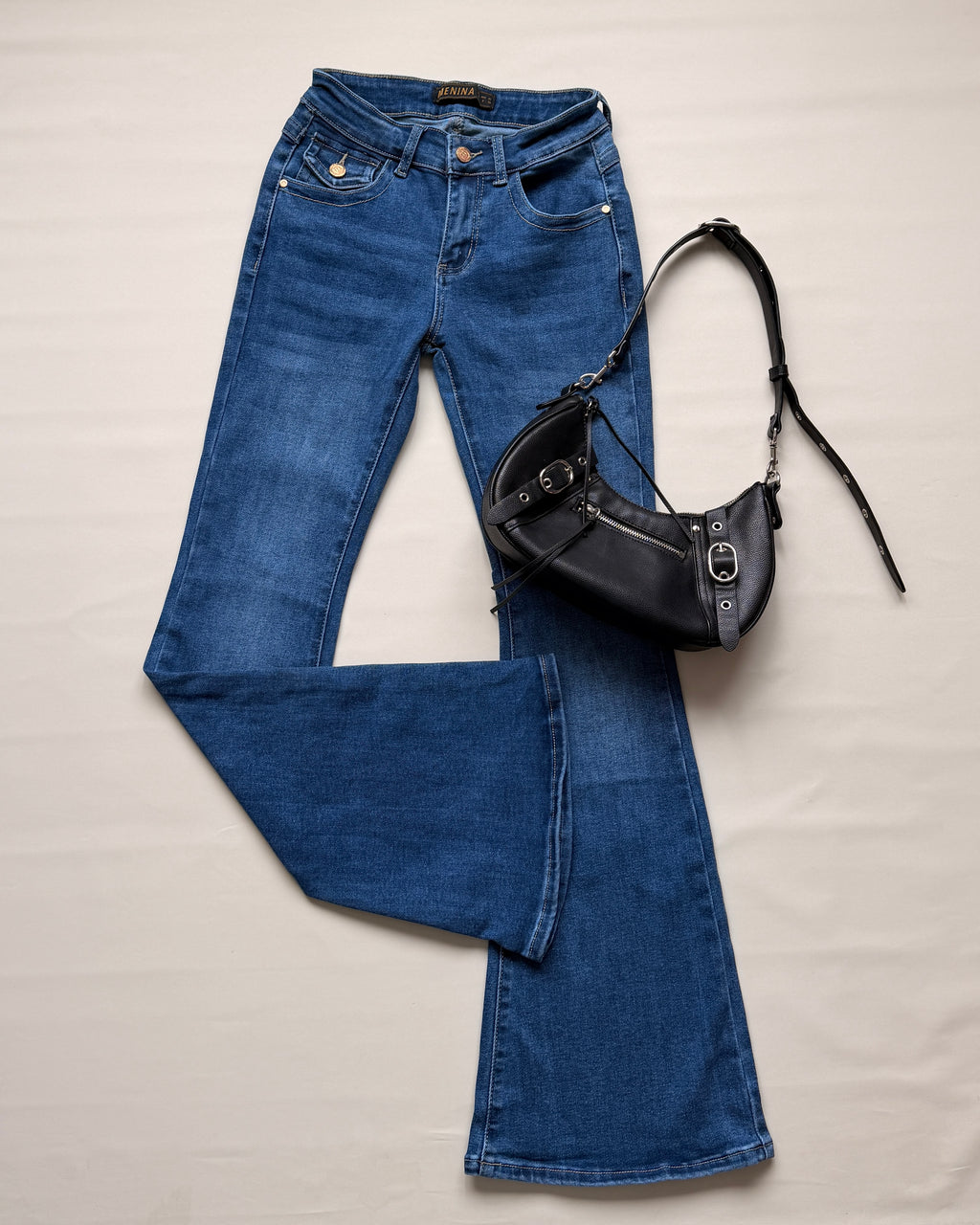 Flare jeans low rise