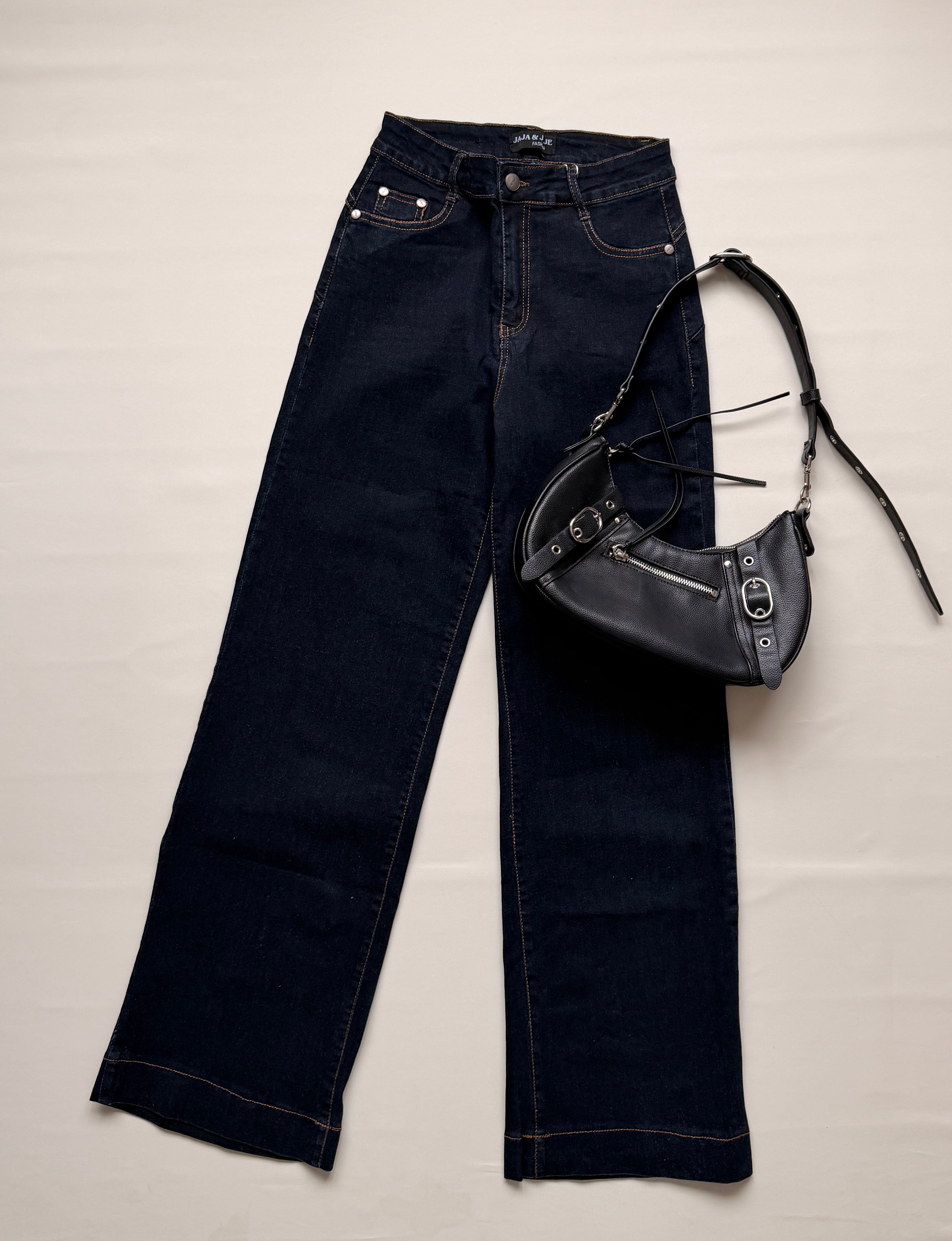 Wide leg dark Blue