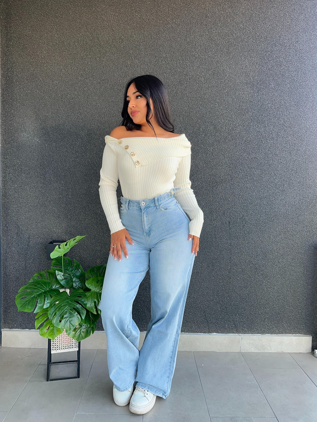 Wide leg celeste