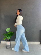 Wide leg celeste
