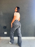 Wide leg cinturón