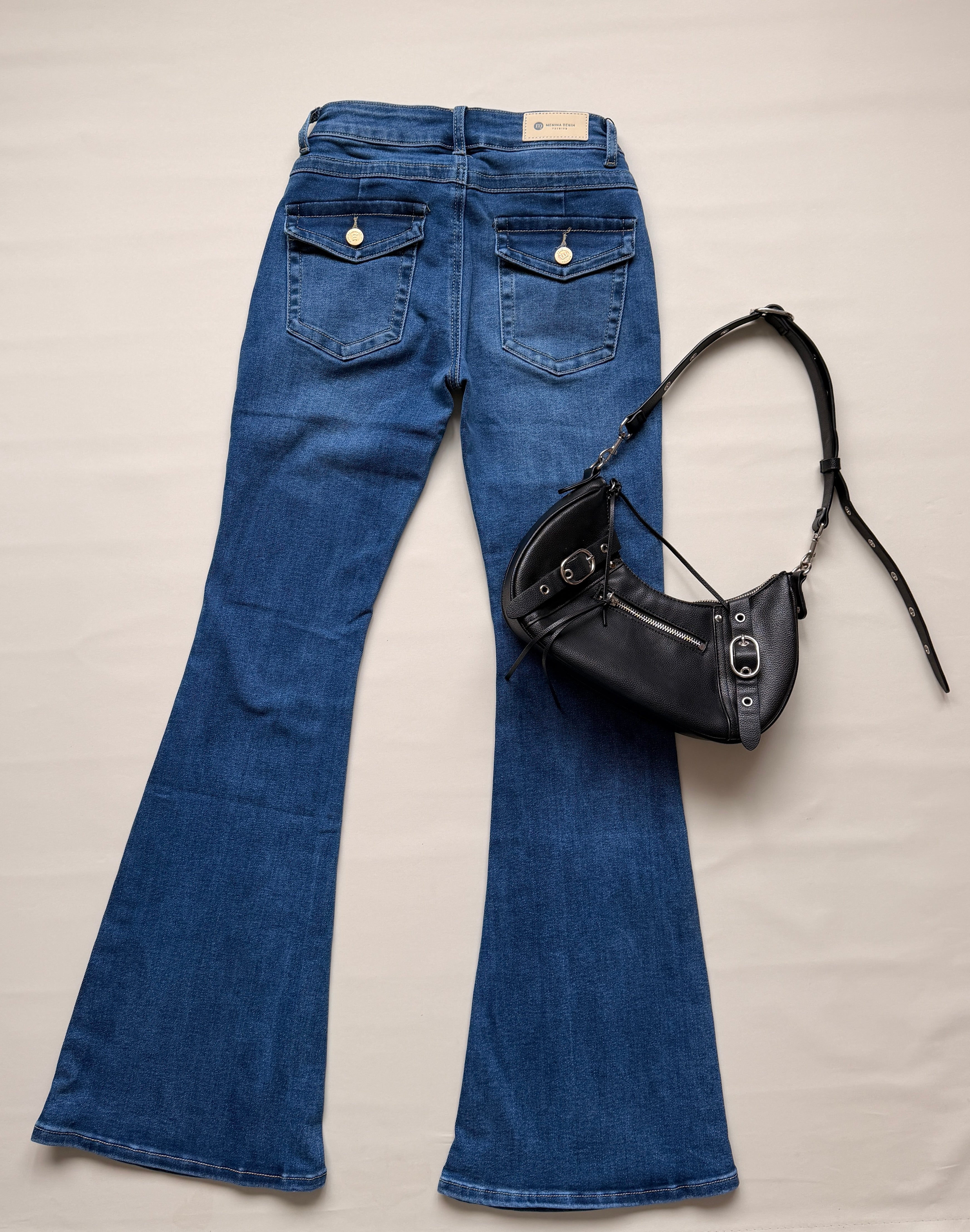 Flare jeans low rise