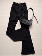 Flare jeans negro Grecia