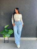 Wide leg celeste