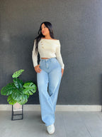 Wide leg celeste
