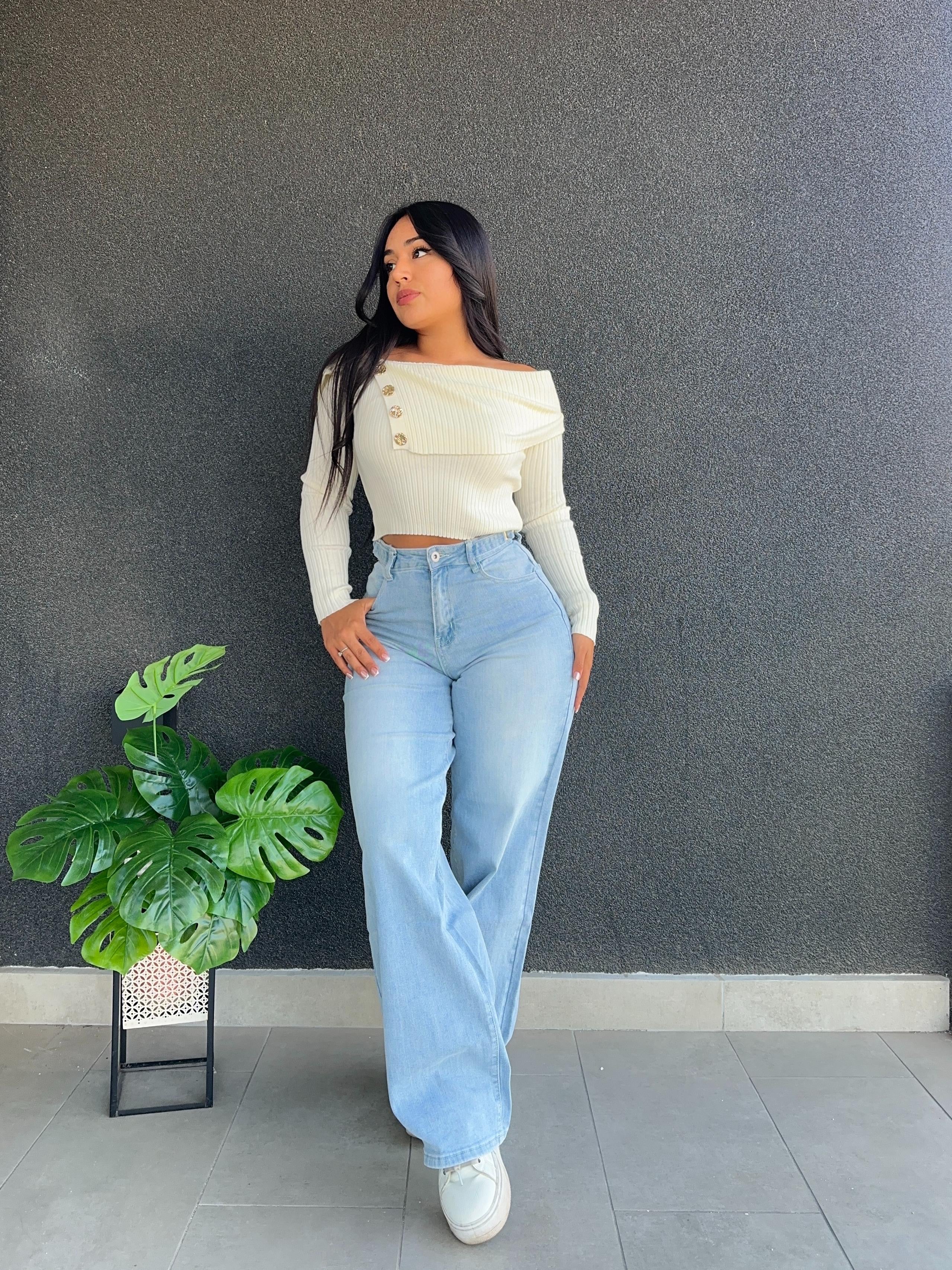 Wide leg celeste