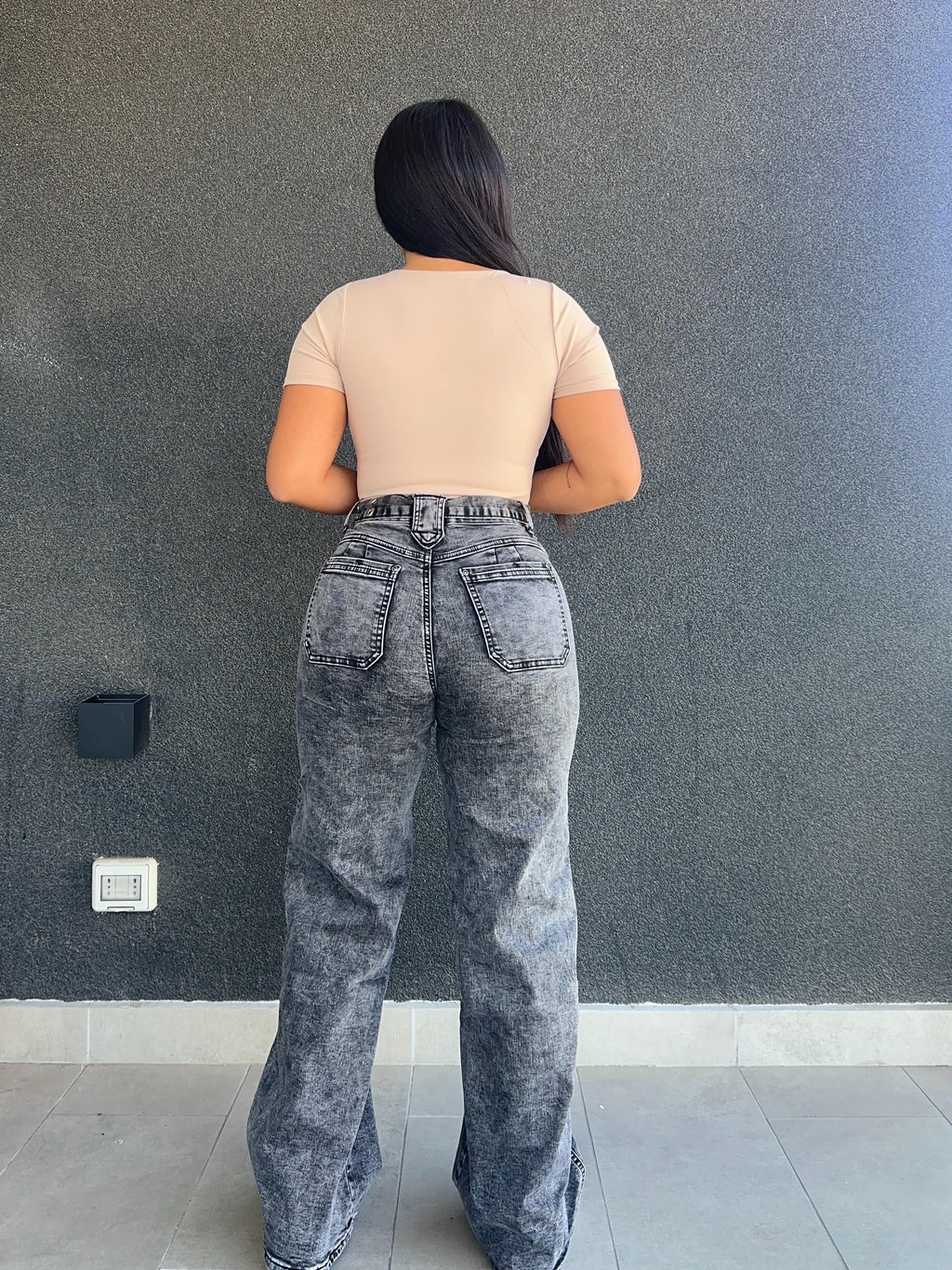 Wide leg cinturón