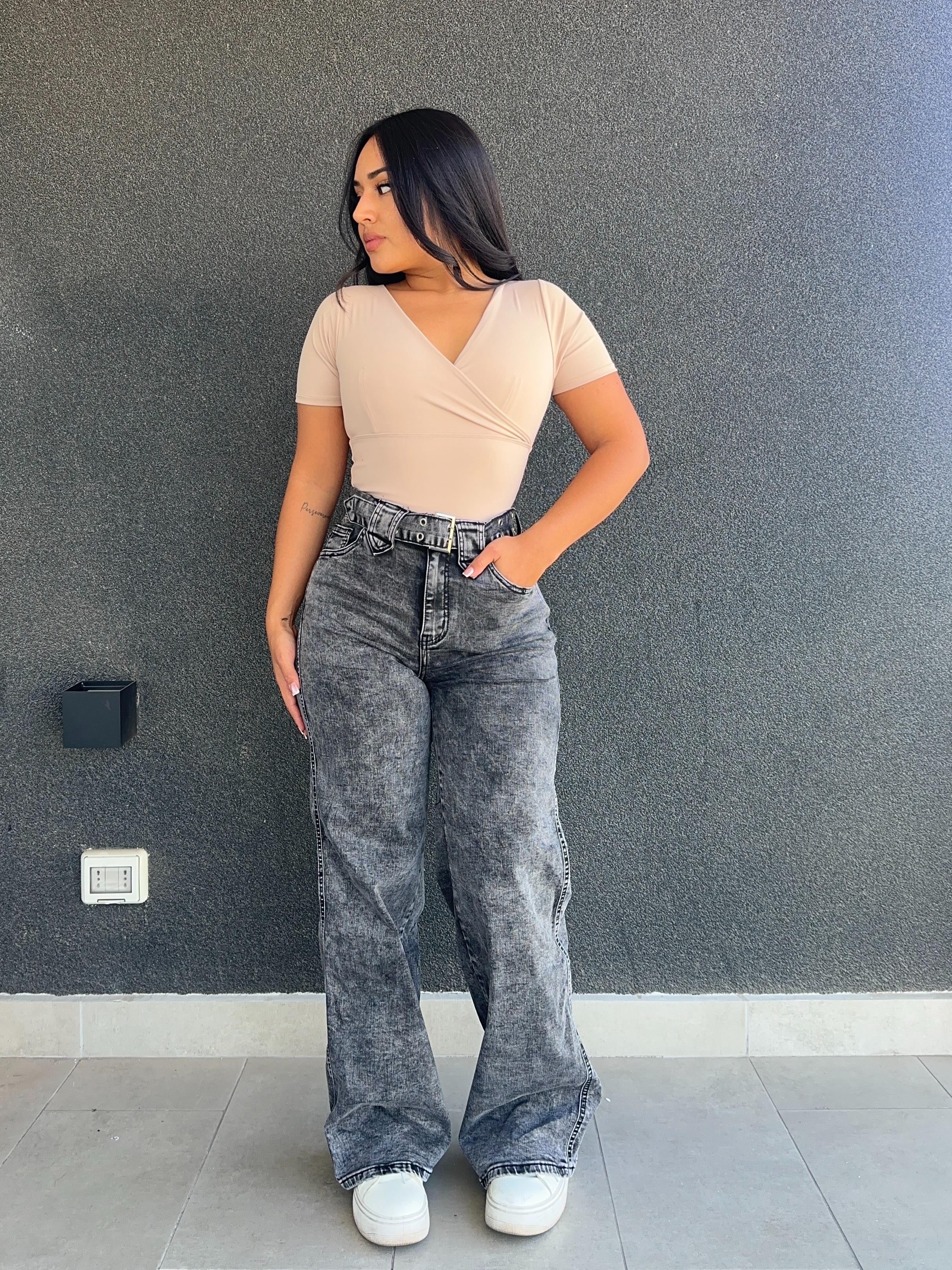 Wide leg cinturón