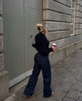 Wide leg dark Blue