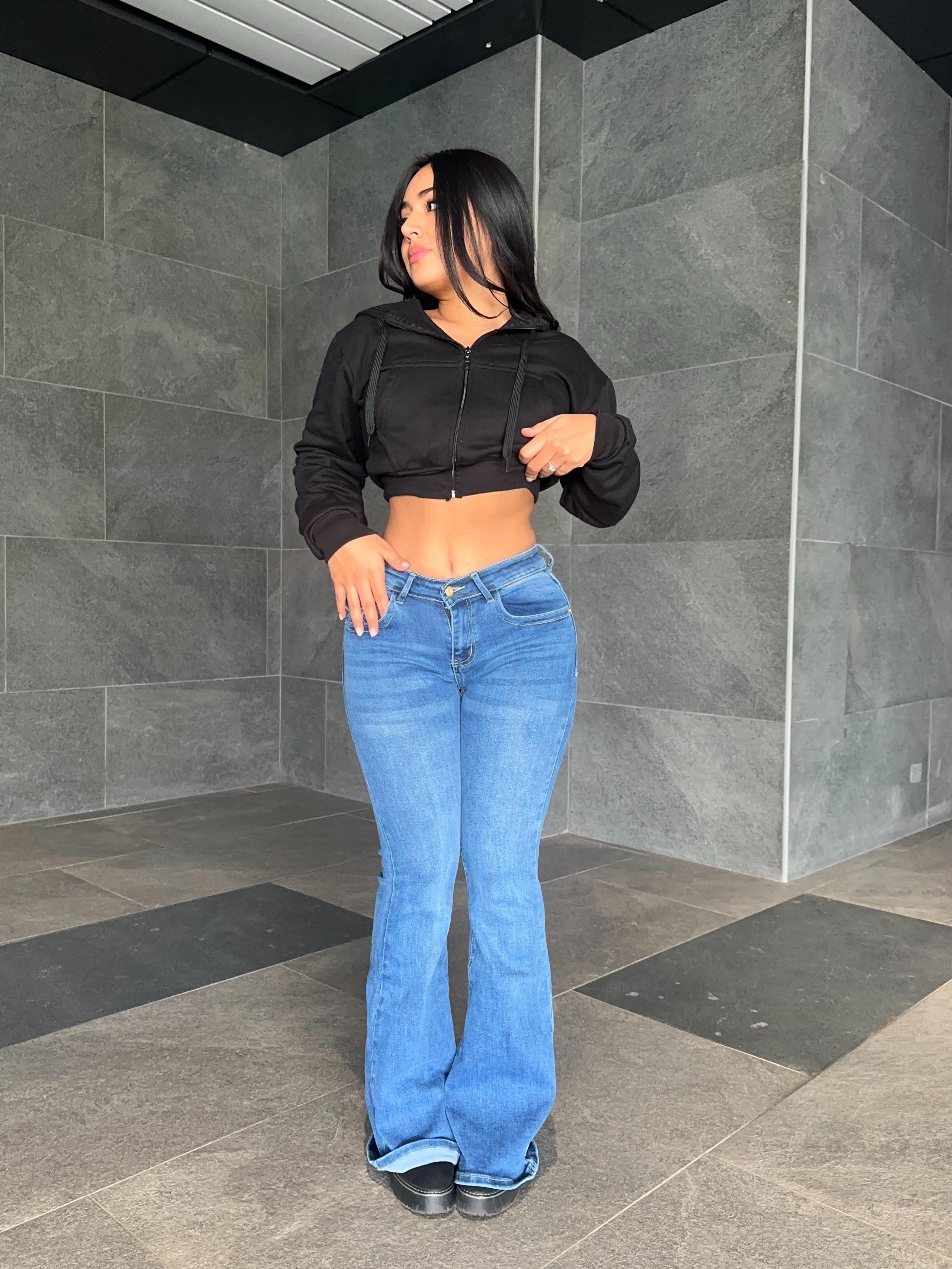 Flare jeans low rise