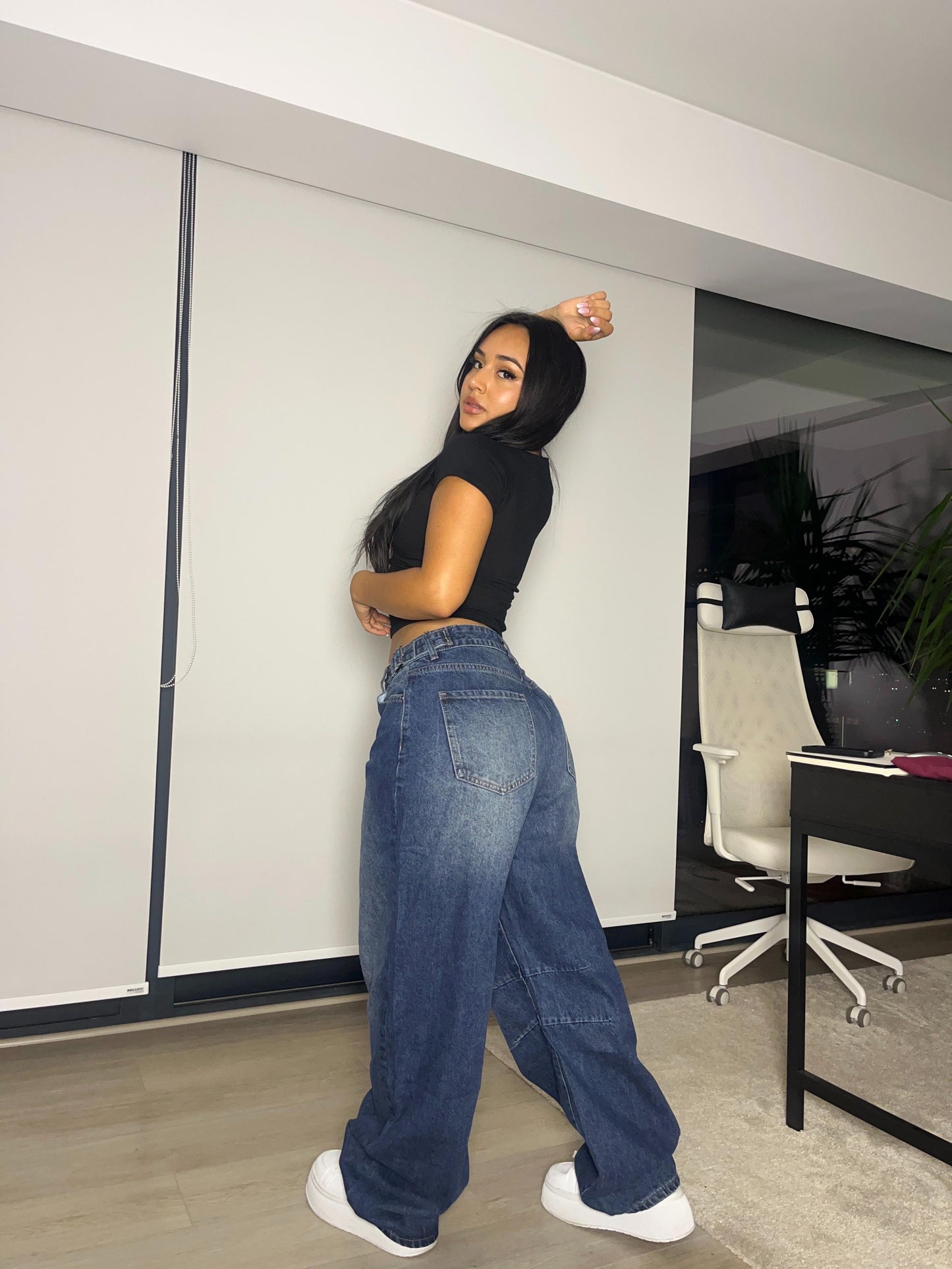 Baggy jeans Italia azul