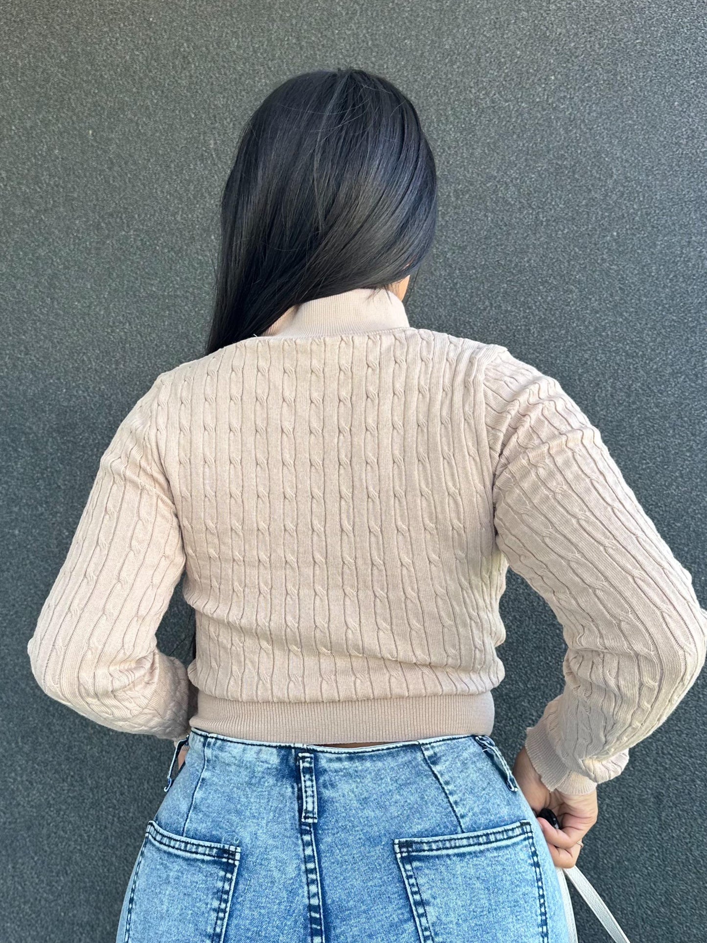 Suéter doble cierre