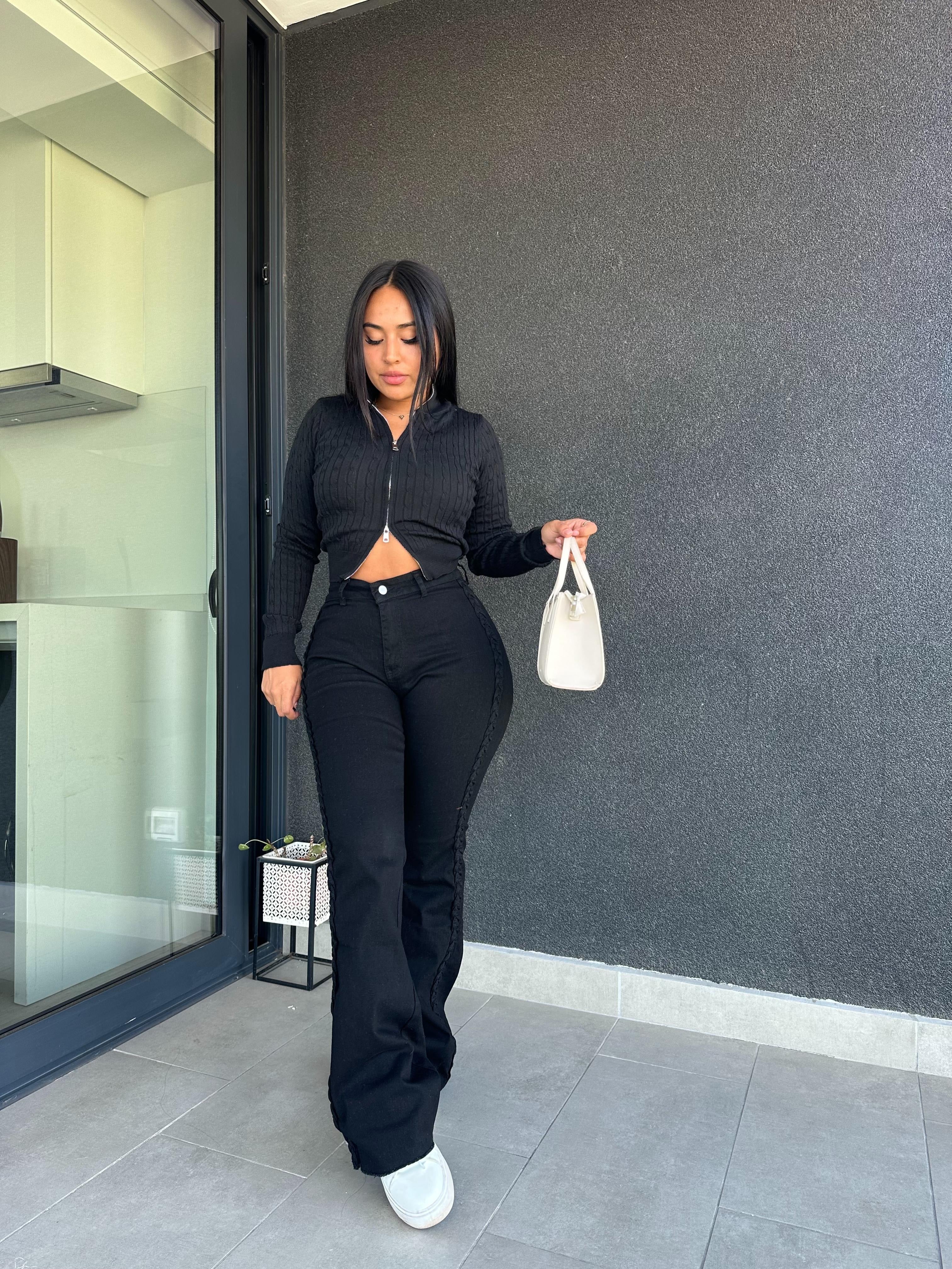 Flare jeans Trenzado