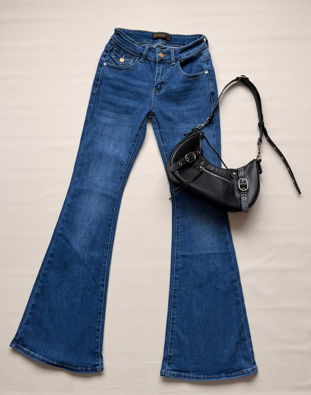 Flare jeans low rise