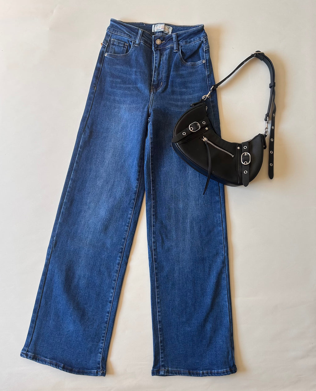 Wide leg azul