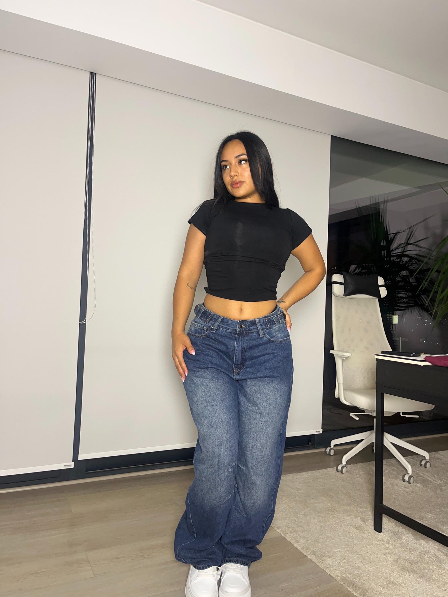 Baggy jeans Italia azul